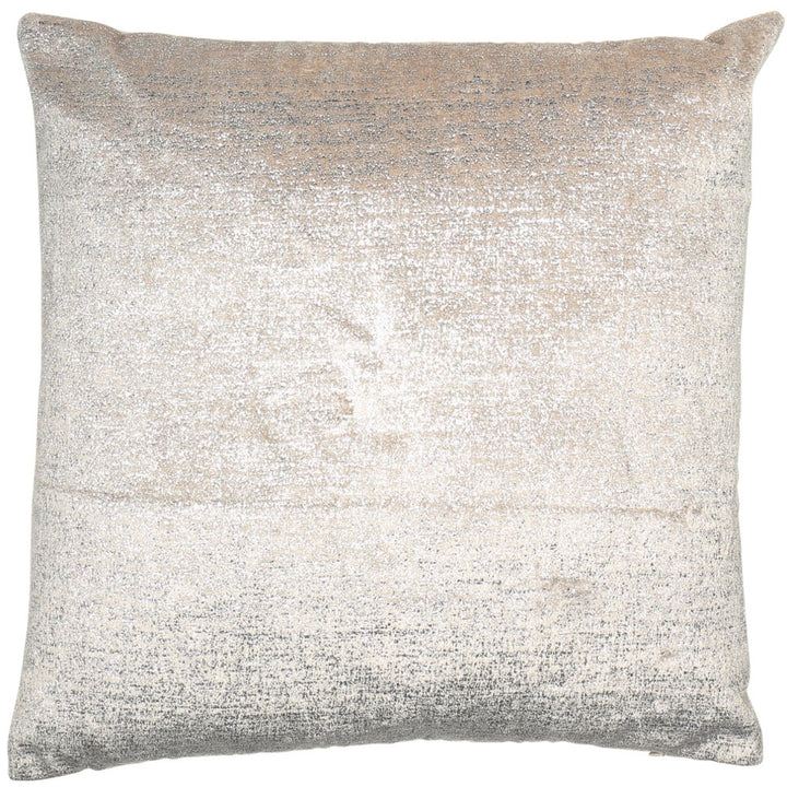Malini Metallica Silver Cushion