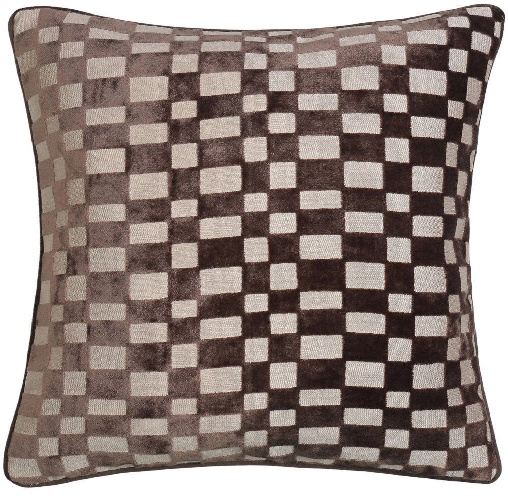 Paul Moneypenny Modblock Choc Cushion