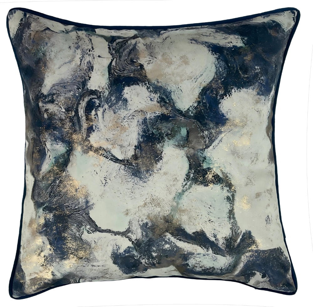Malini Mystic Blue Cushion , Malini Mystic Blue Cushion