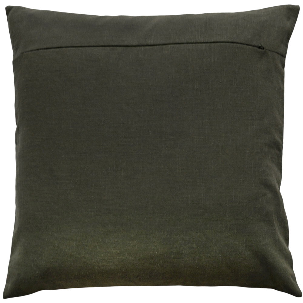 Malini Saloni Olive Cushion