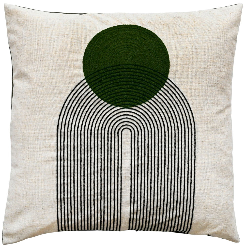 Malini Saloni Olive Cushion , Malini Saloni Olive Cushion