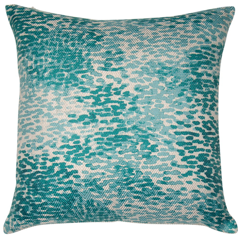 Malini (Fibre Filled) Tanvi Teal Cushion