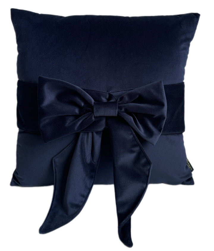 Paul Moneypenny Tiedup Navy Cushion