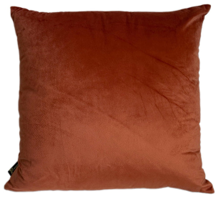 Paulmoneypenny Tiedup Orange Cushion