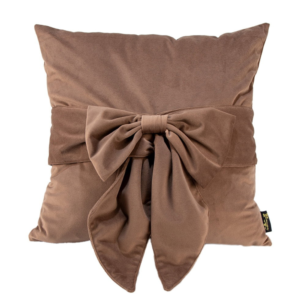 Paul Moneypenny Tiedup Taupe Cushion