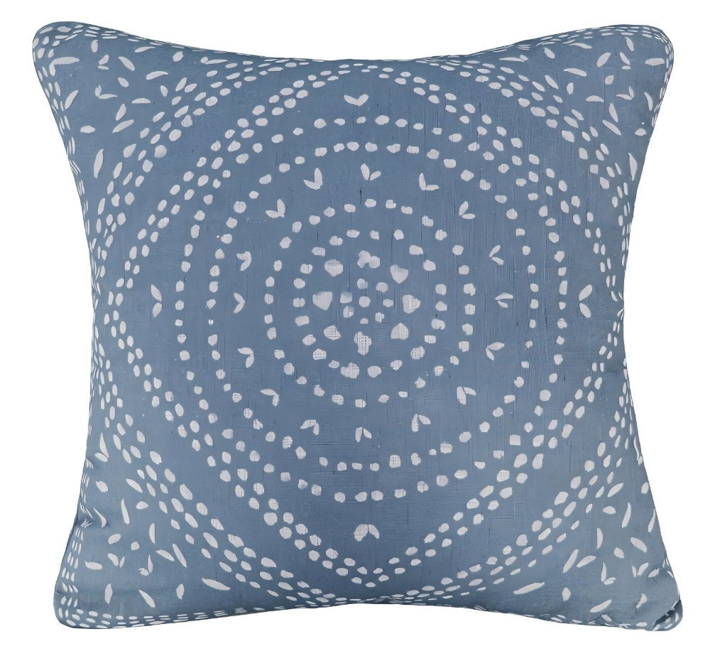 DOT CIRCULAR PRINT BLUE 45X45