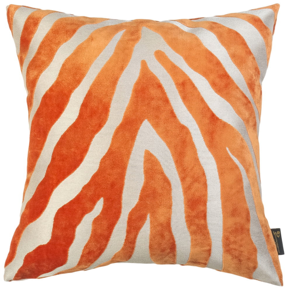 Paul Moneypenny  Zebedeedodah Orange Cushion