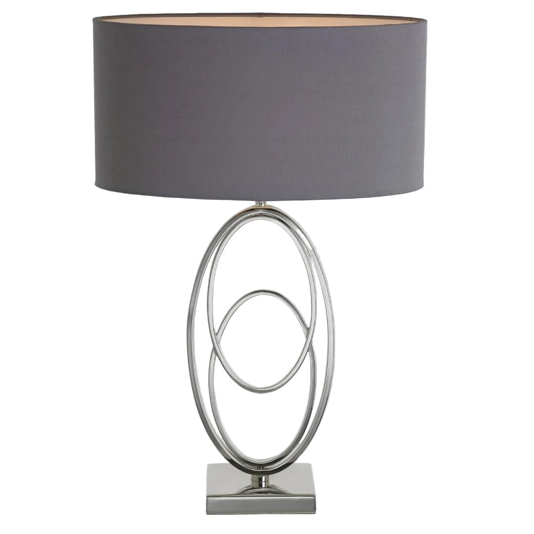 Sage Nickel Table Lamp