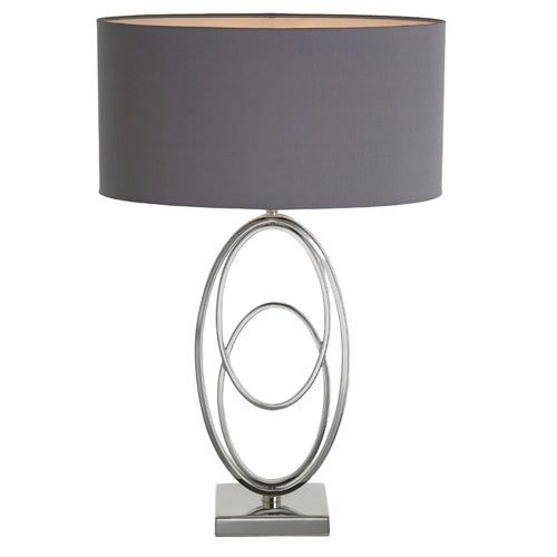 Sage Nickel Table Lamp