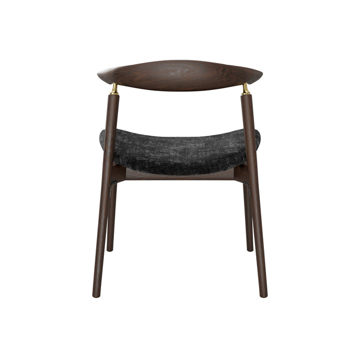 Seine Coal and Chocolate Dining Chair