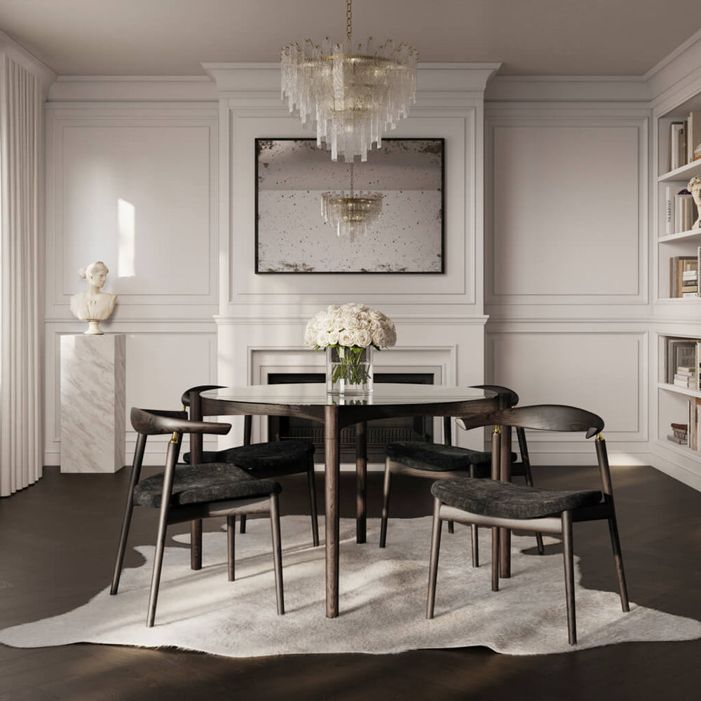 Seine Coal and Chocolate Dining Chair
