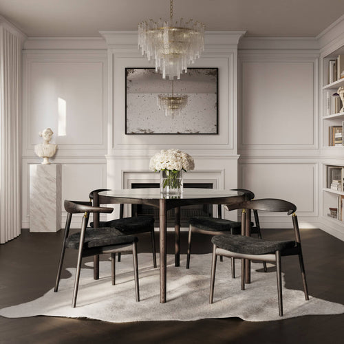 Seine Coal and Chocolate Dining Chair