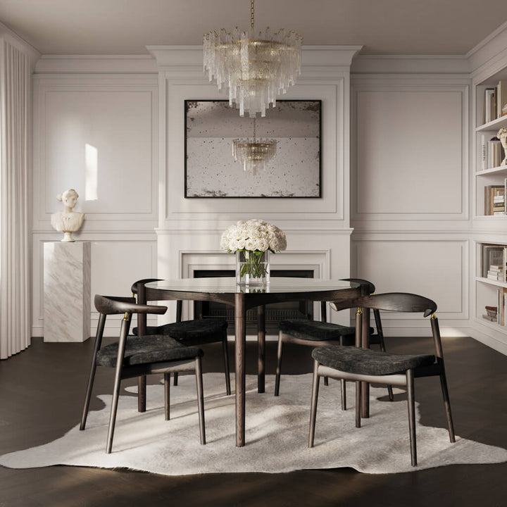 Seine Coal and Chocolate Dining Chair