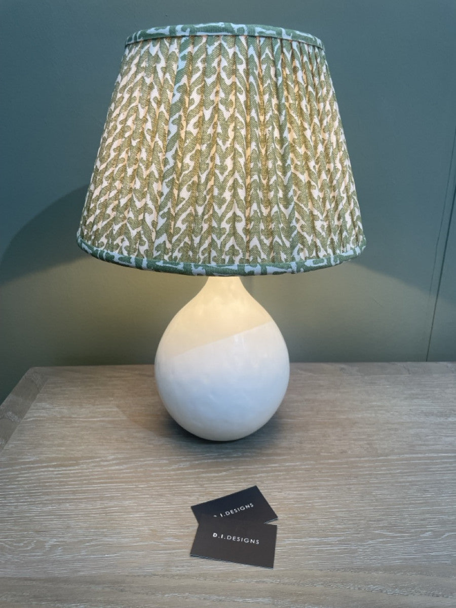 Lamp Small Round Gesso