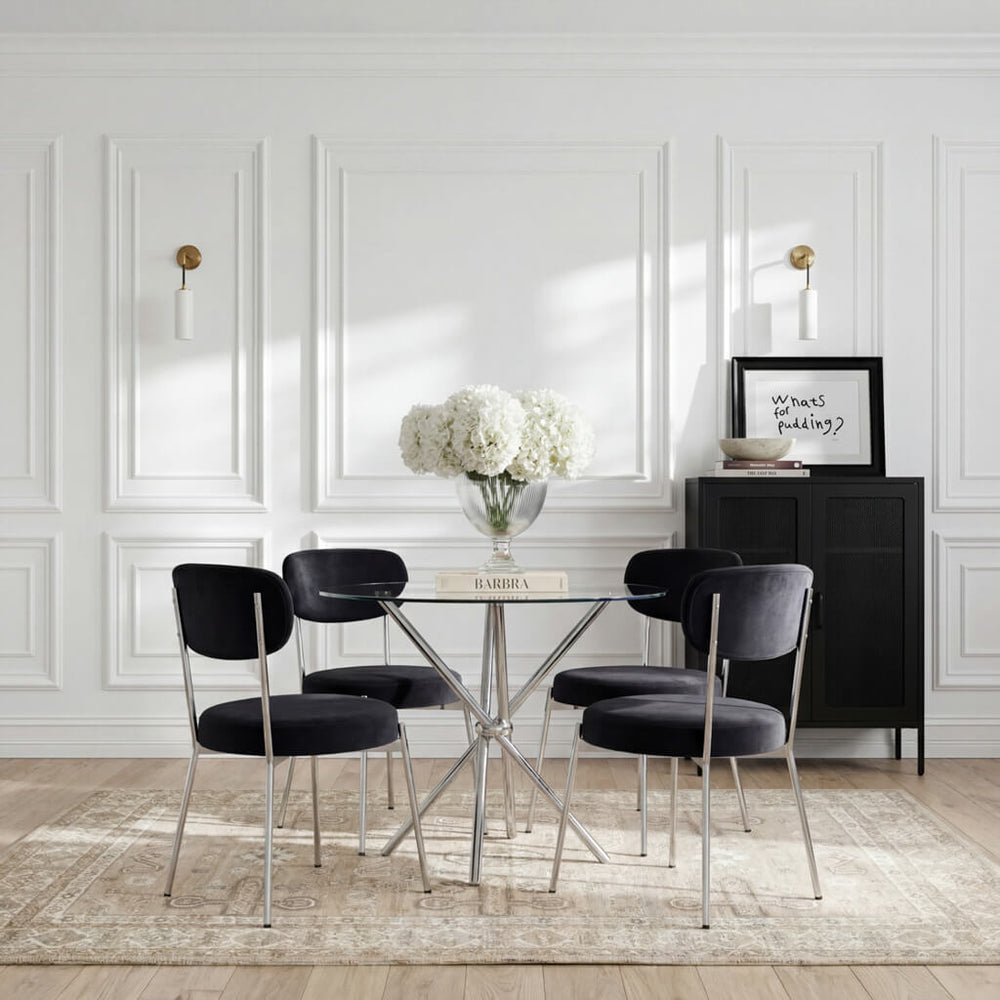 Smith Black Dining Chair