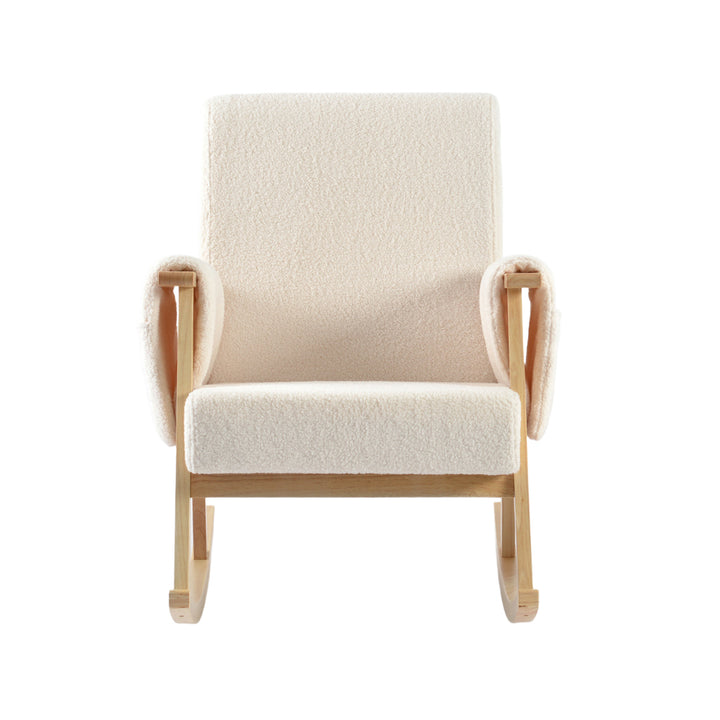 Storyteller Nursing Chair Off White Ted