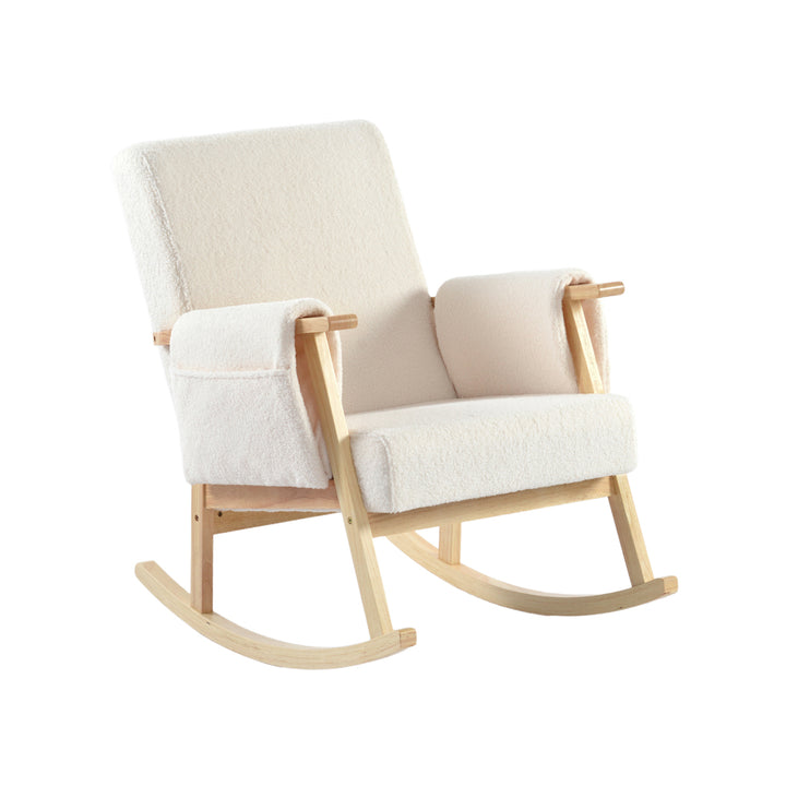 Storyteller Nursing Chair Off White Ted
