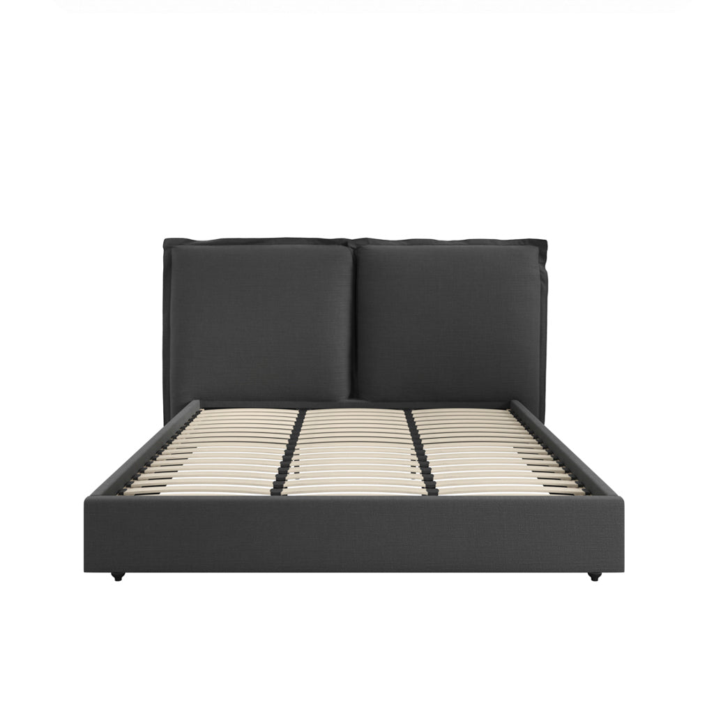 Sunday Deep Grey Super King Bed