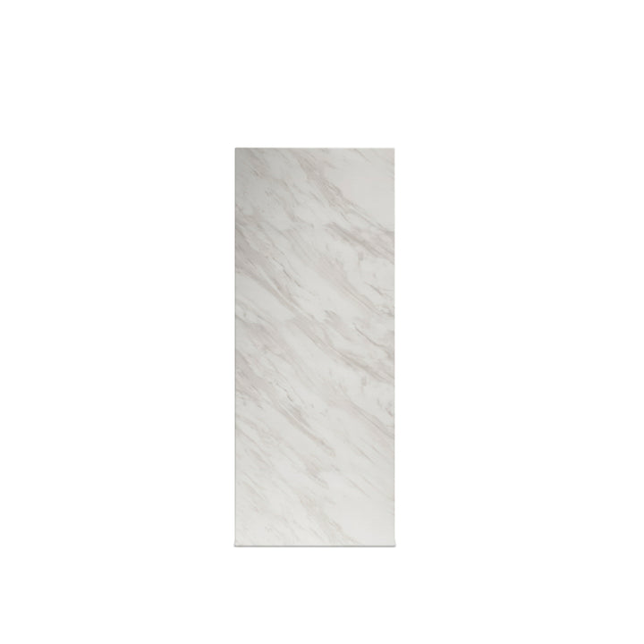 Sur White Marble Large Pedestal
