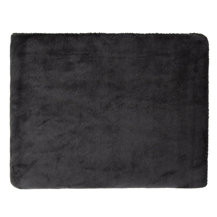 Malini Cosy Black Throw