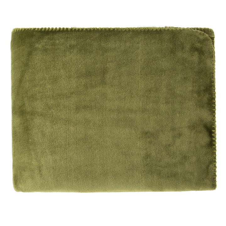 Malini Cosy Olive Throw