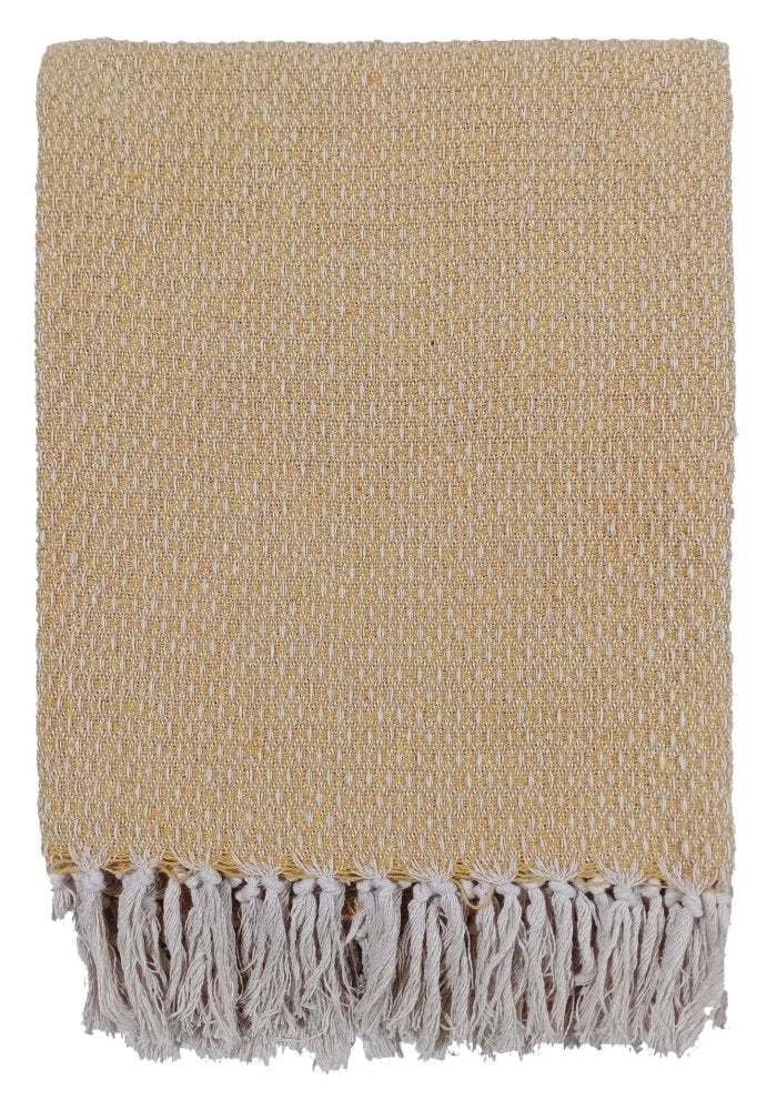 Malini Darling Mustard Throw
