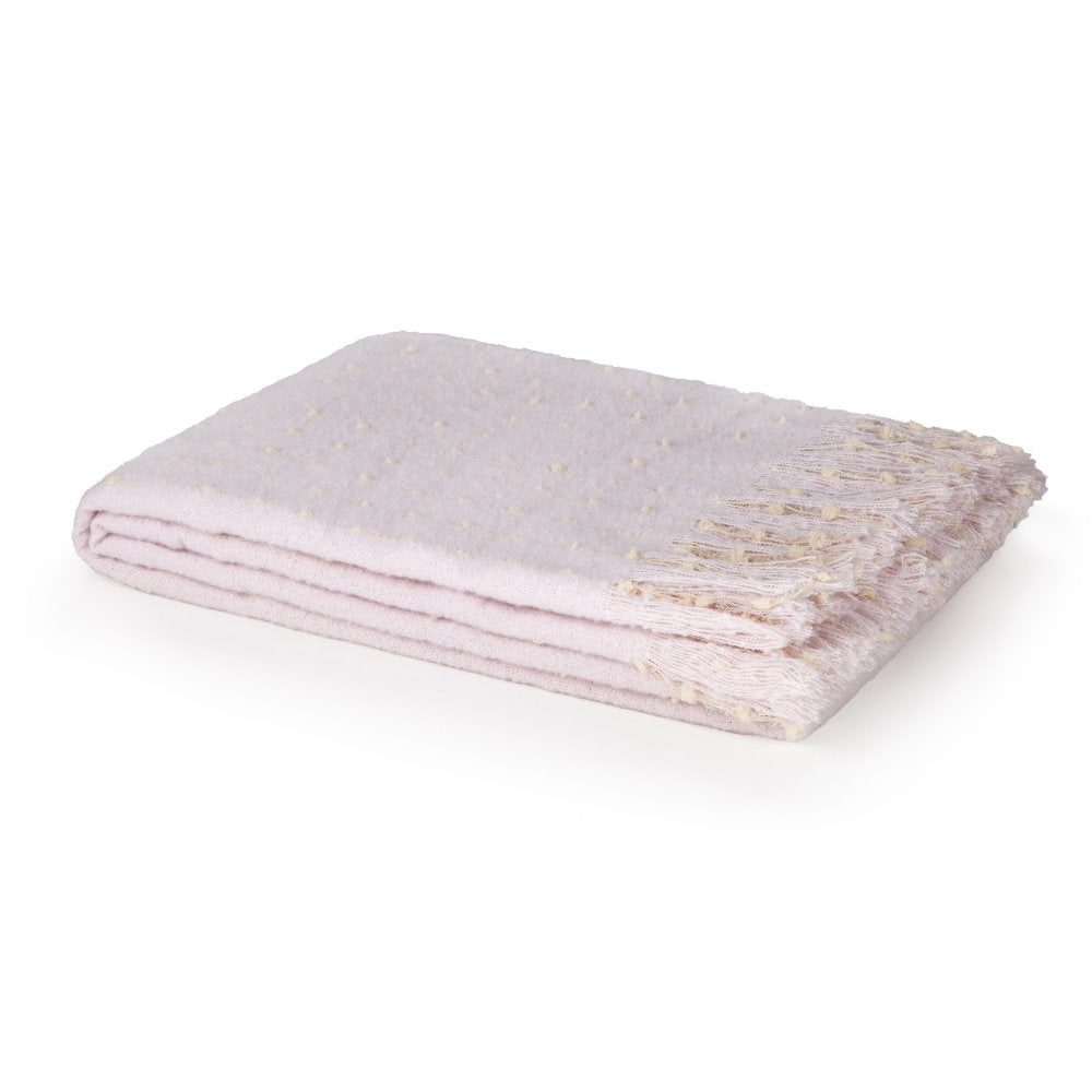 NAT RAISE DOT LINE  ON FAUX MOHAIR 130X180