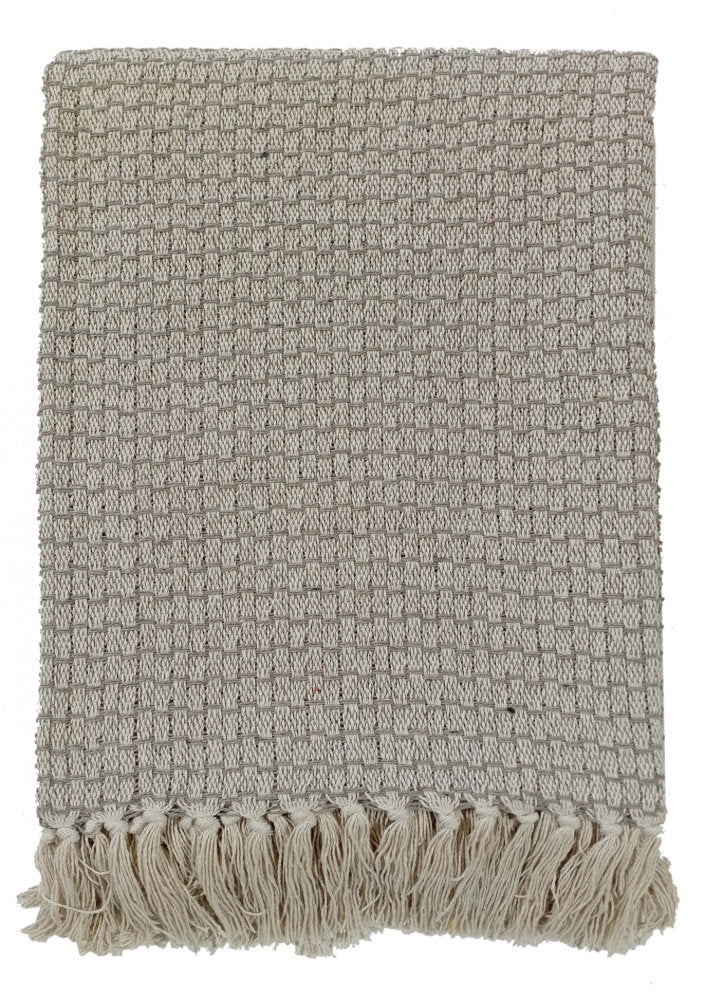 Malini Mejo Silver Throw