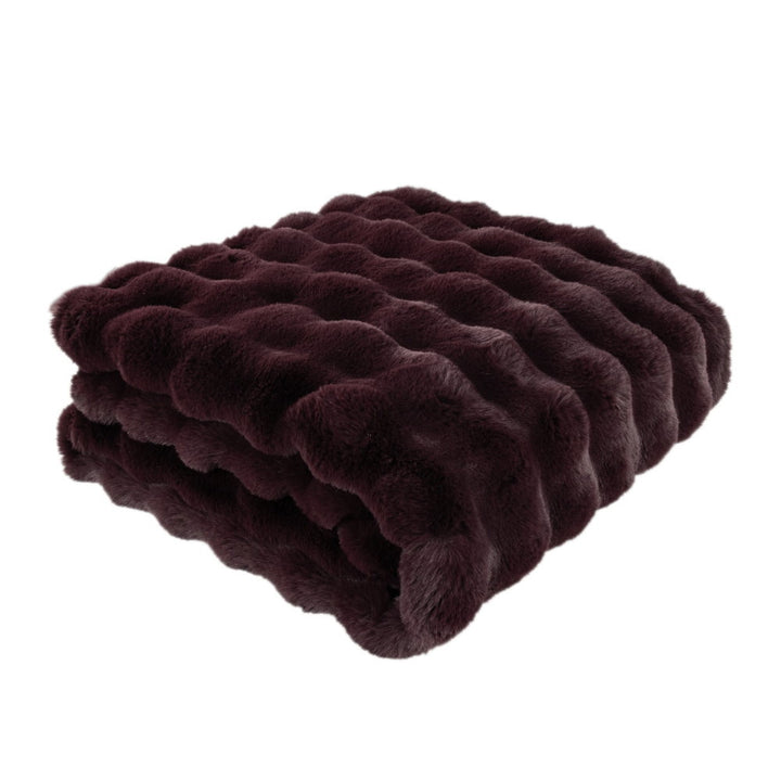 Malini Raffles Aubergine Throw