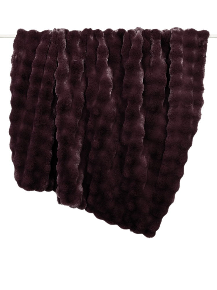 Malini Raffles Aubergine Throw