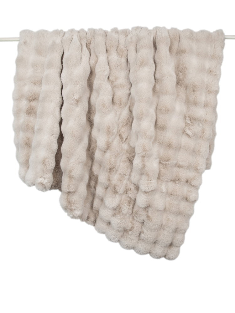 Malini Raffles Beige Throw