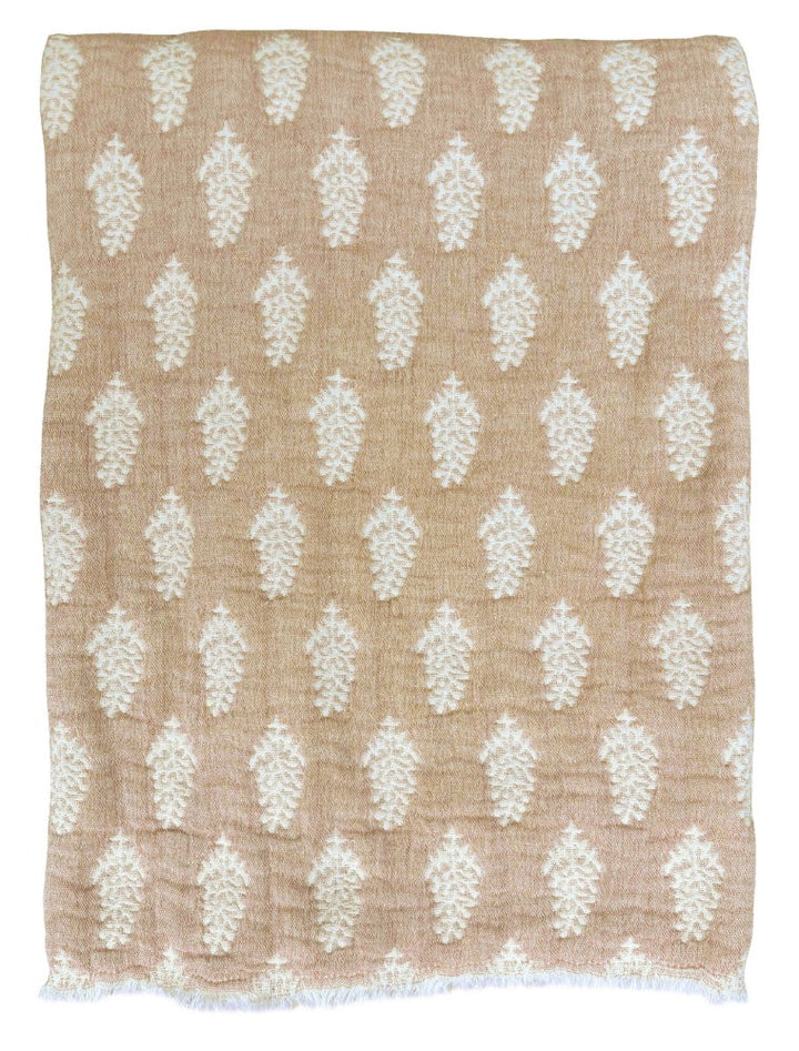 Malini Samira Natural Throw