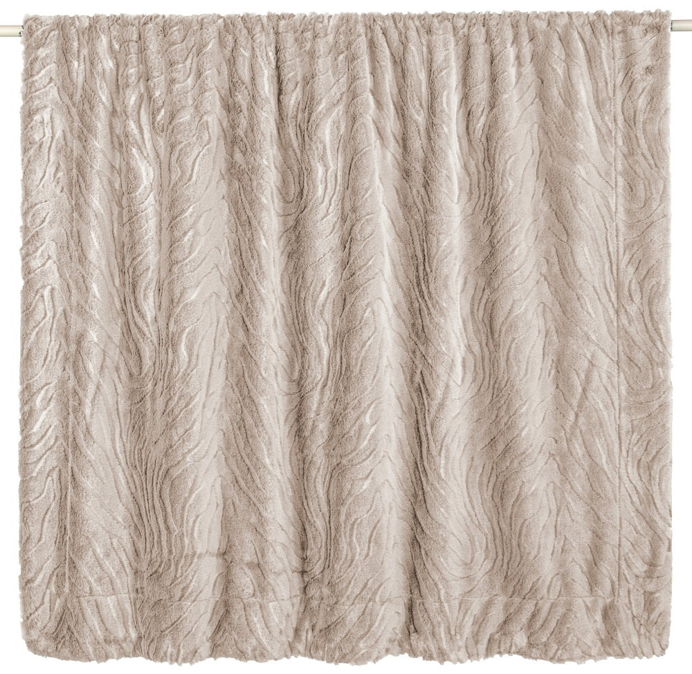 Paul Moneypenny Ziggy Taupe Throw