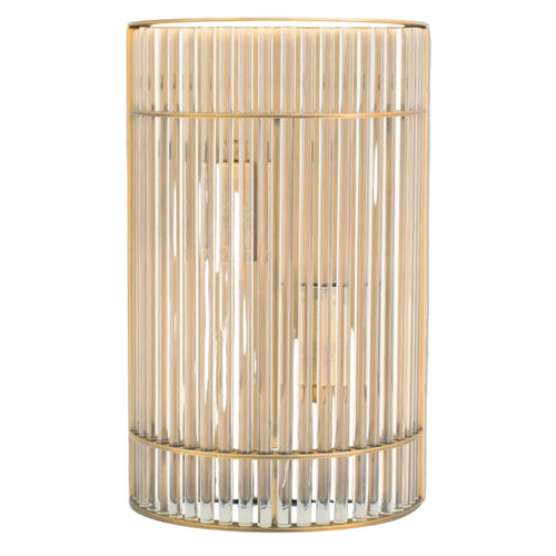 Troy Antique Brass Wall Lamp