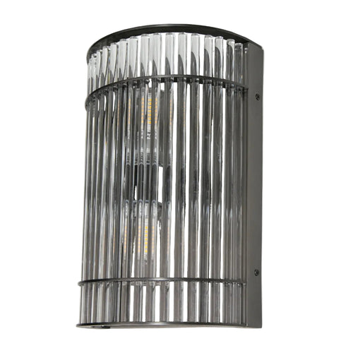 Troy IP65 Gunmetal Wall Lamp