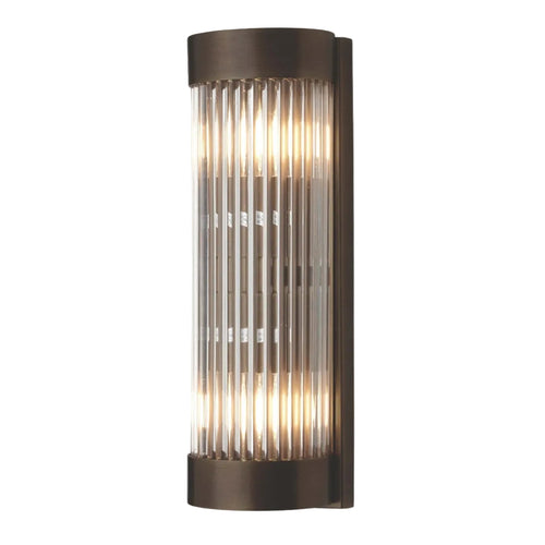 Wade Dark Brass Finish Wall Lamp