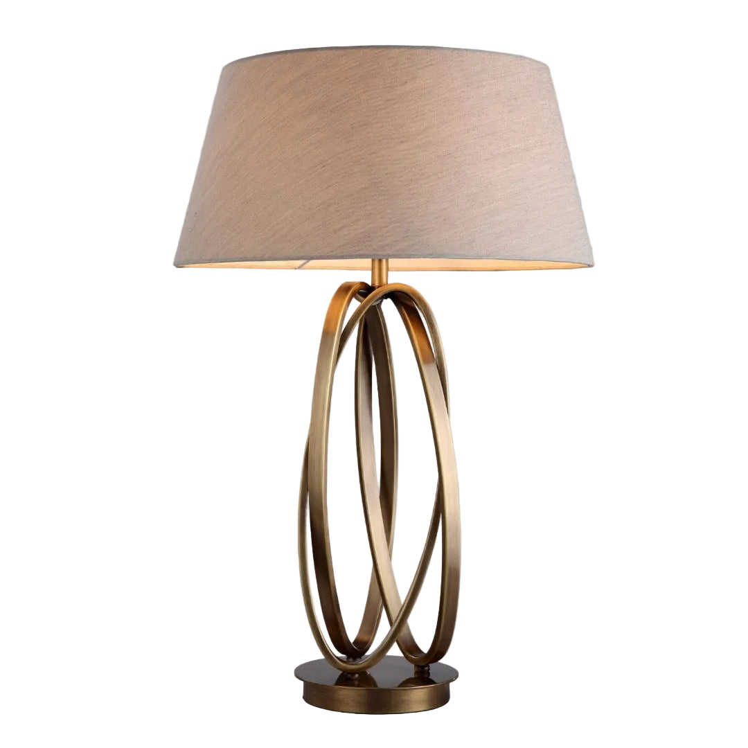 Xeno Antique Brass Table Lamp