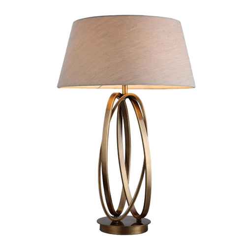 Xeno Antique Brass Table Lamp