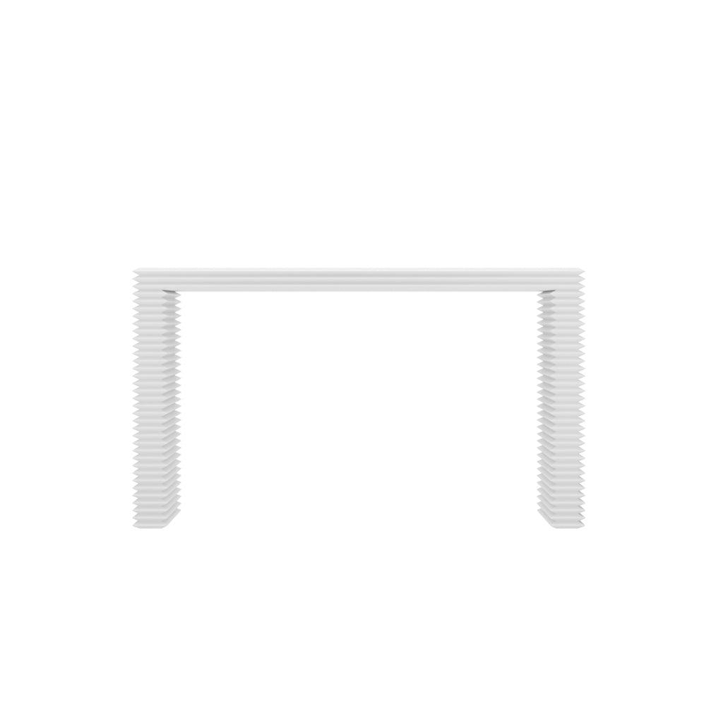 Zen White Console Table