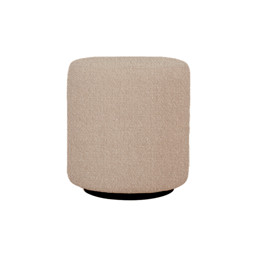 Ben Round Stool – Cologne Mink
