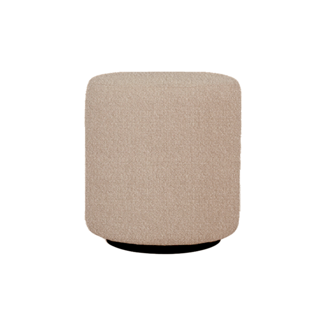 Ben Round Stool in cologne mink by Twenty10