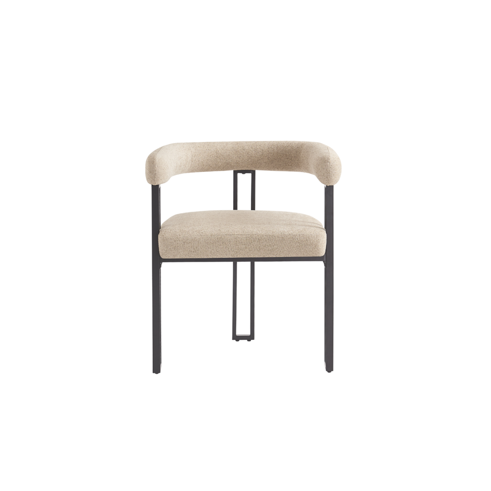 Bloom Dining Chair – Oatmeal Soft Weave