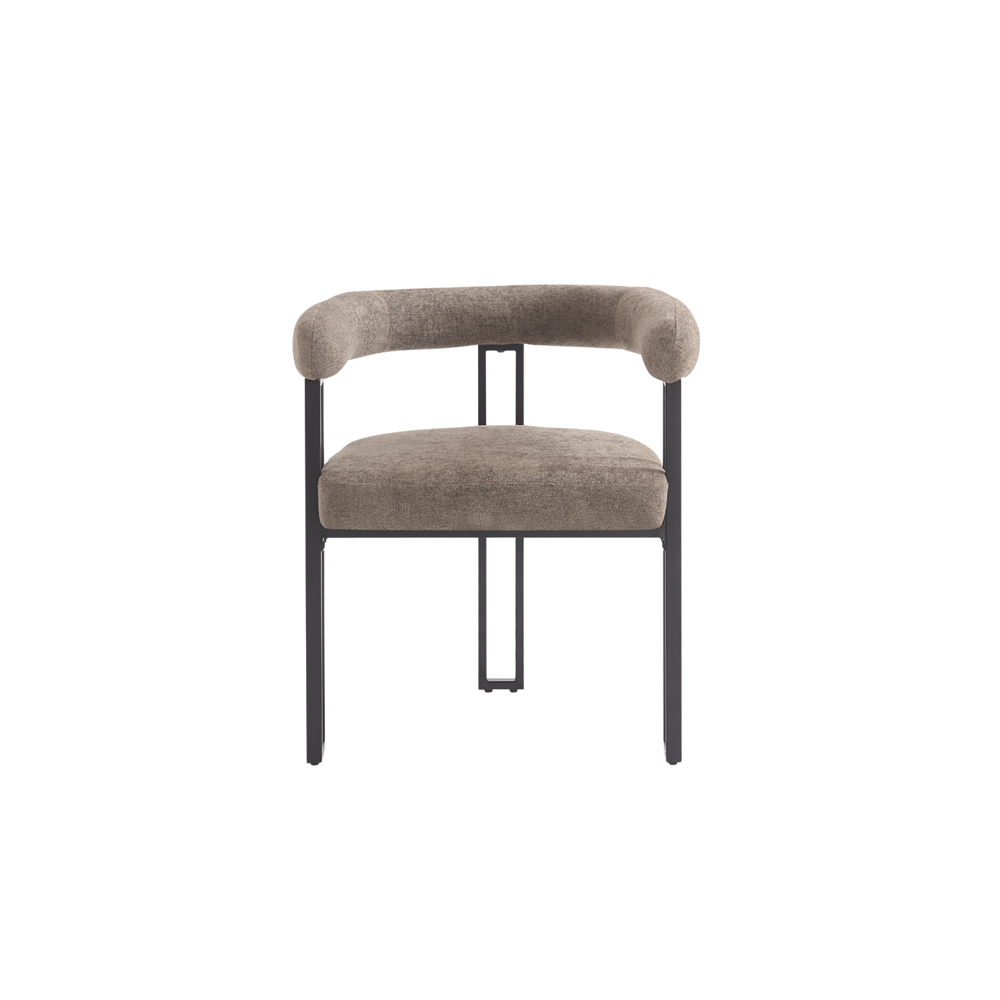 Bloom Dining Chair – Taupe Soft Weave