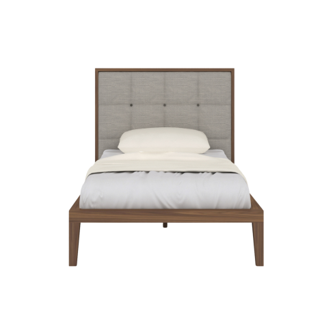 Calla Beds in Walnut/Natural
