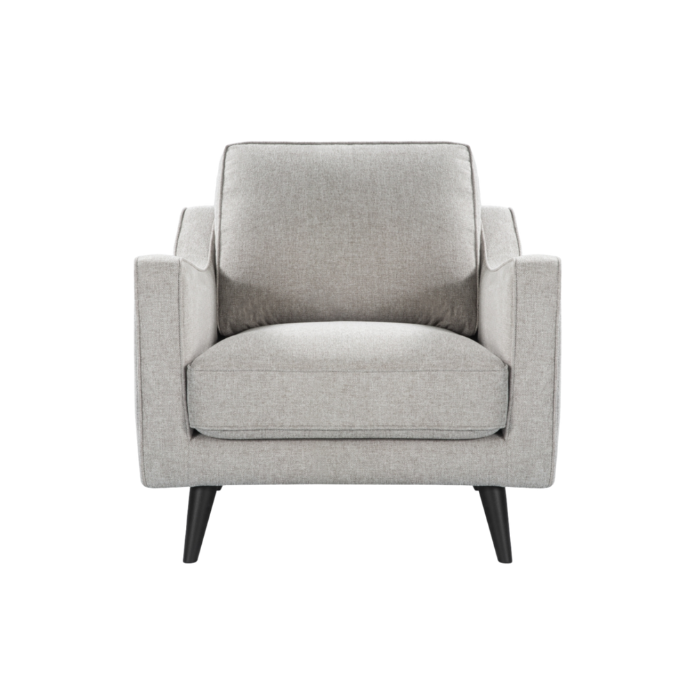 Daffy Armchair – Greige Linen