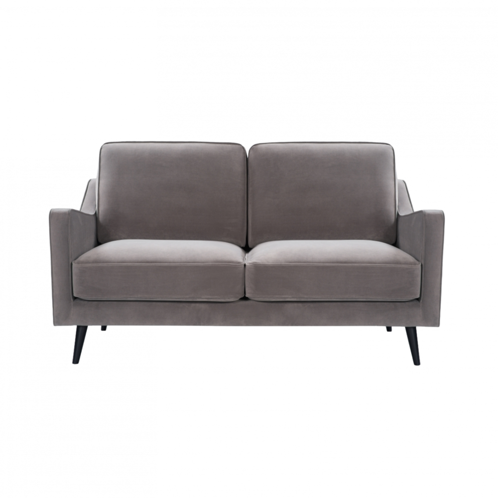 Daffy 2 Seat Sofa – Mink Velvet