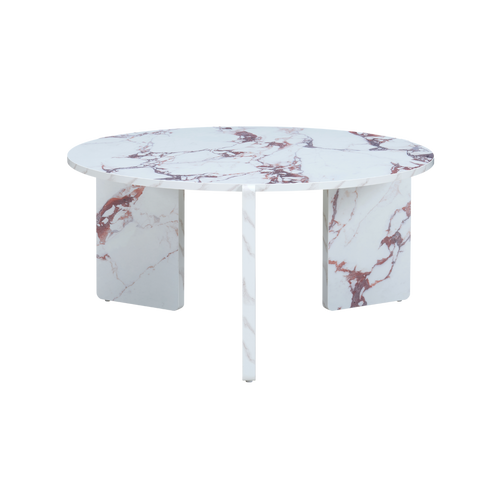 Halo Coffee Table Marble Effect