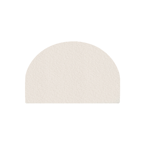Hibiscus Headboard Kingsize – Cologne Ivory