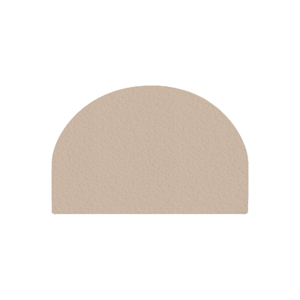 Hibiscus Headboard Single – Cologne Mink