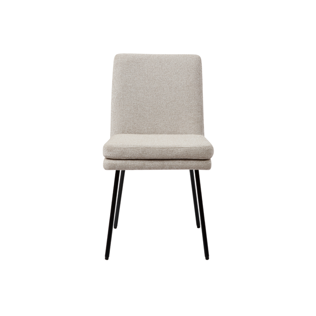 Laurel Dining Chair in lyon mink by Twenty10